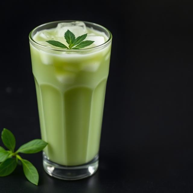 Pandan Latte